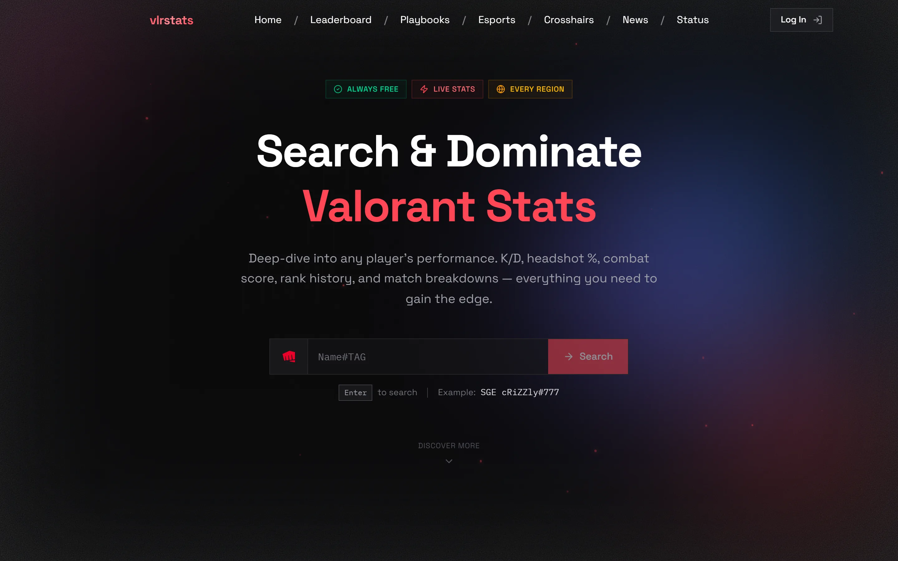 VLRStats — Statistik-Plattform für Valorant